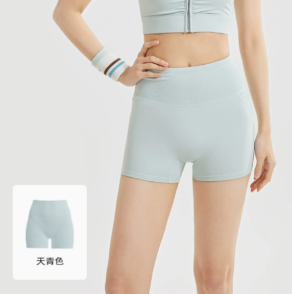 High Waisted Seamless Shorts