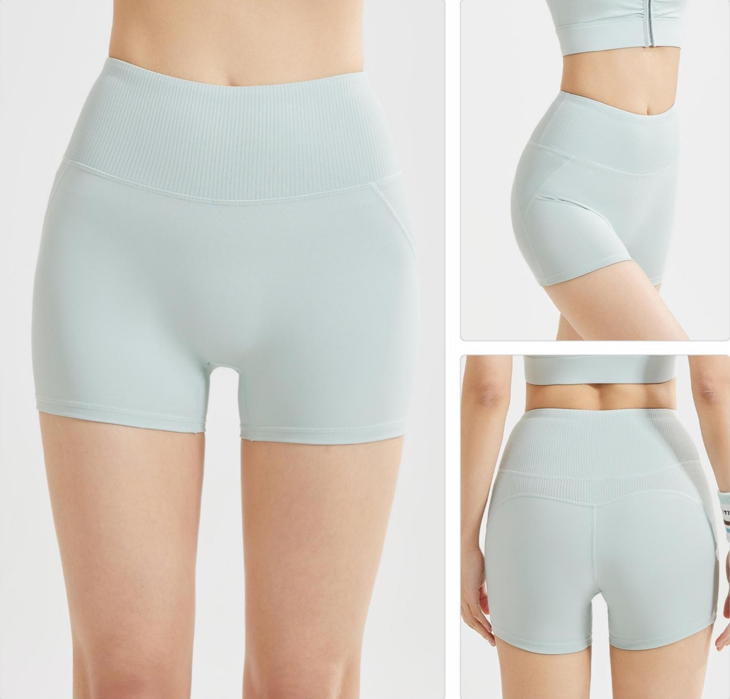 High Waisted Seamless Shorts