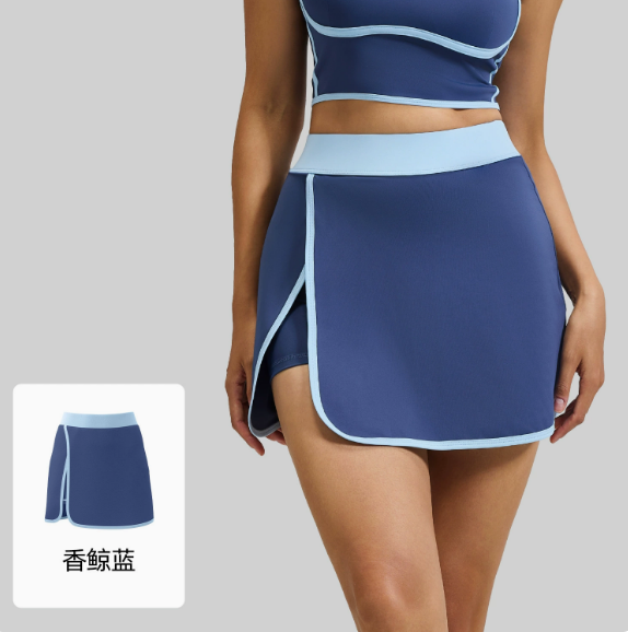 Sports Skirt, Built-in Shorts with Pocket