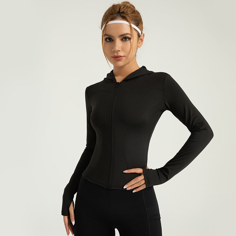 Slim Fit Zip Up Hoodie