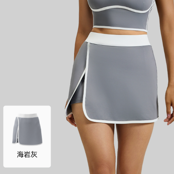Sports Skirt, Built-in Shorts with Pocket