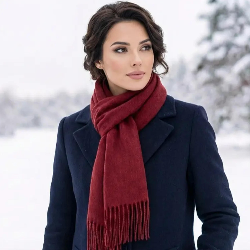 Solid Winter Scarfs