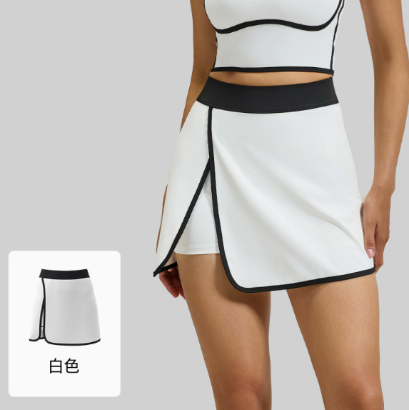 Sports Skirt, Built-in Shorts with Pocket