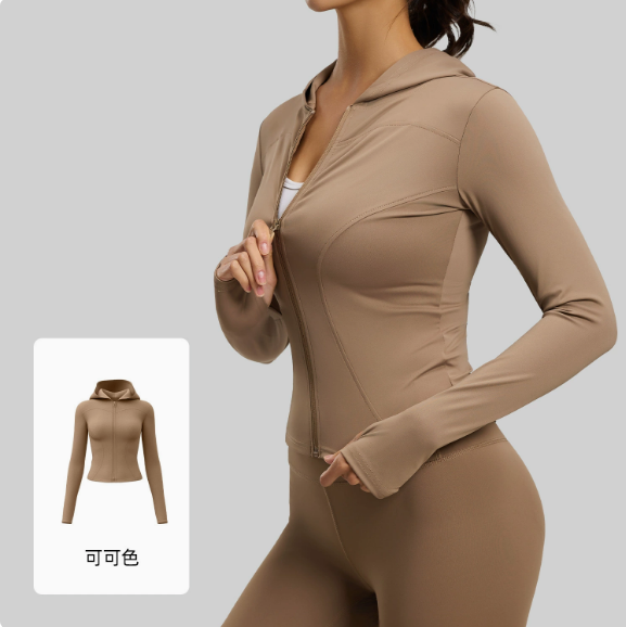 Slim Fit Zip Up Hoodie