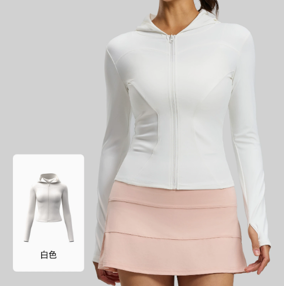 Slim Fit Zip Up Hoodie