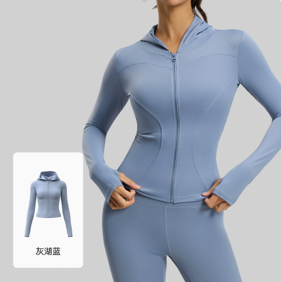 Slim Fit Zip Up Hoodie