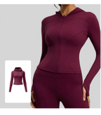 Slim Fit Zip Up Hoodie
