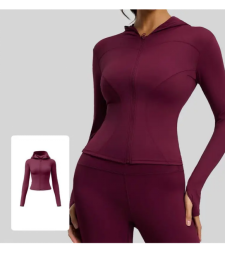 Slim Fit Zip Up Hoodie