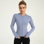 Slim Fit Zip Up Hoodie