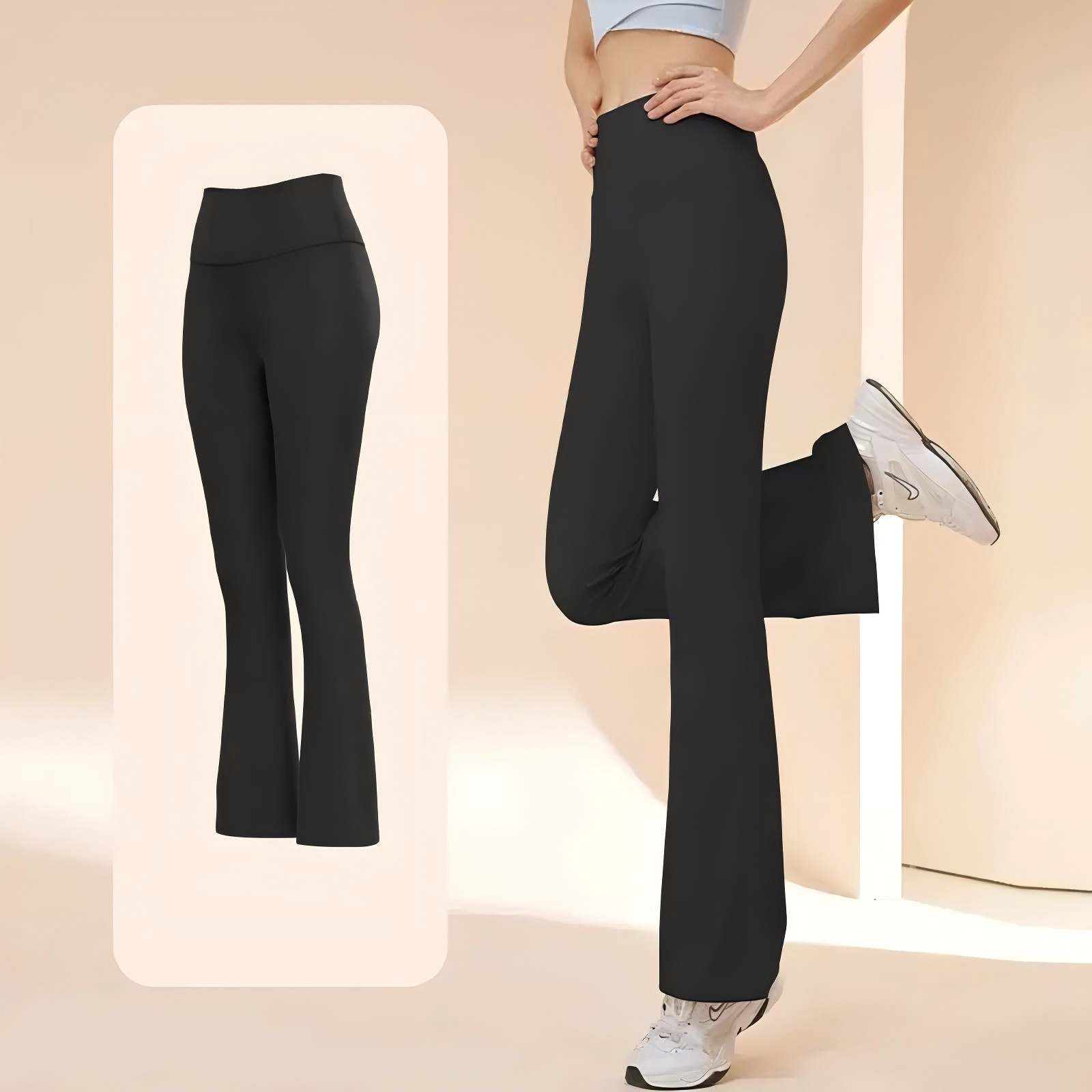 High Waisted Flare Yoga Pants