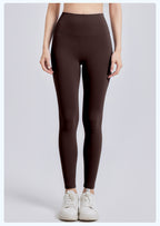 High Waisted Leggings with Back Pockets