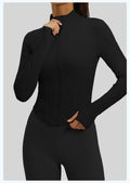 Full Zip Slim Fit Workout Jacket