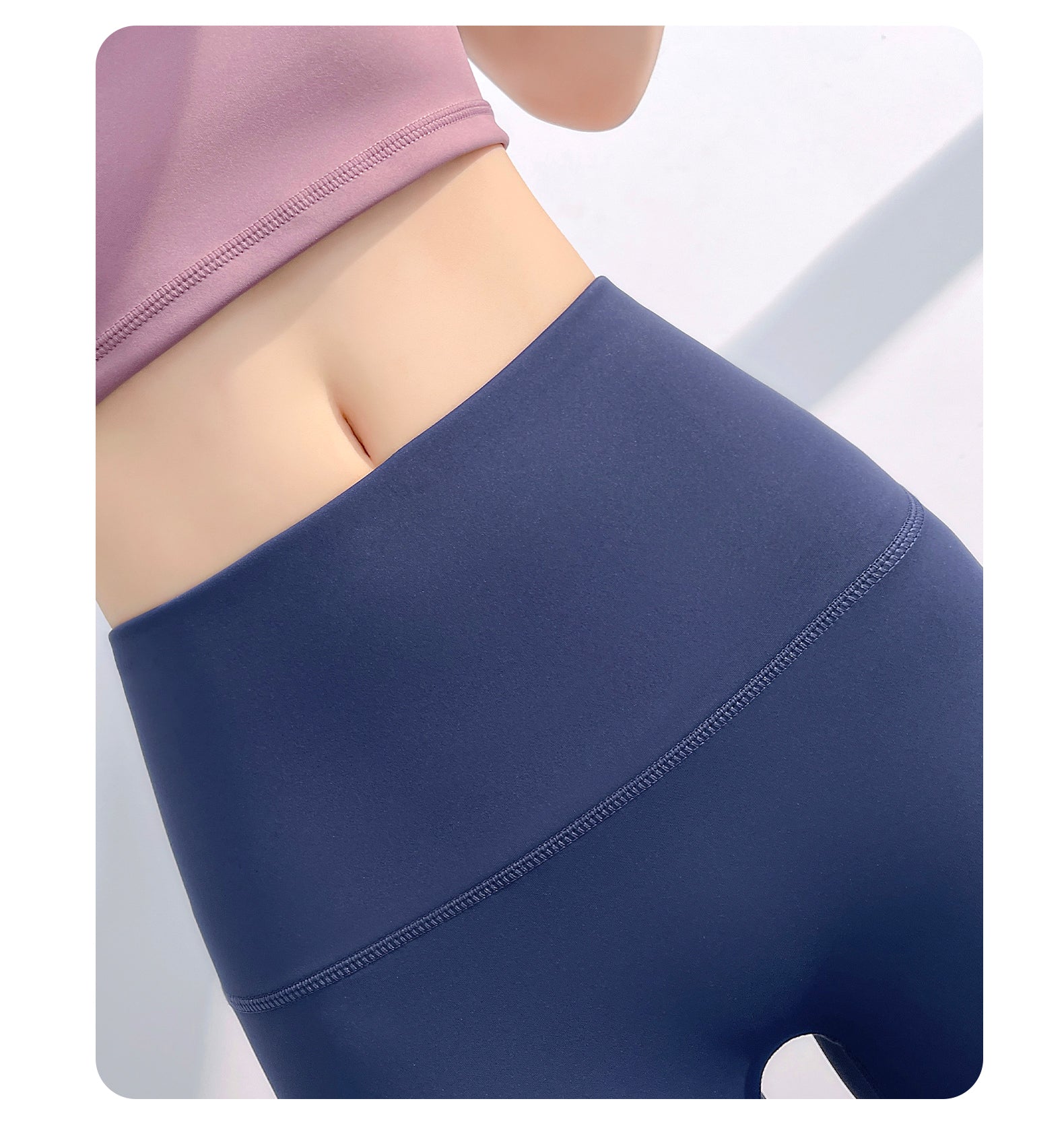 Tummy Control Workout Booty Shorts
