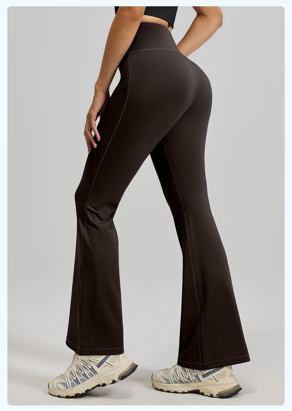 High Waisted Flare Leggings