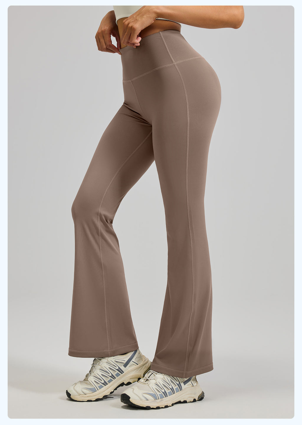 High Waisted Flare Leggings