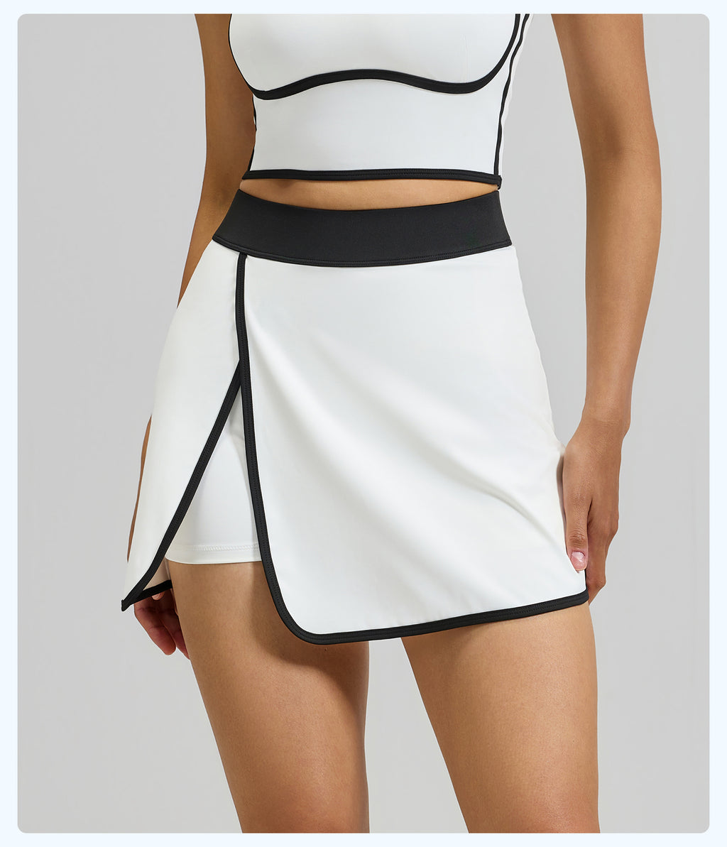 Sports Skirt, Built-in Shorts with Pocket