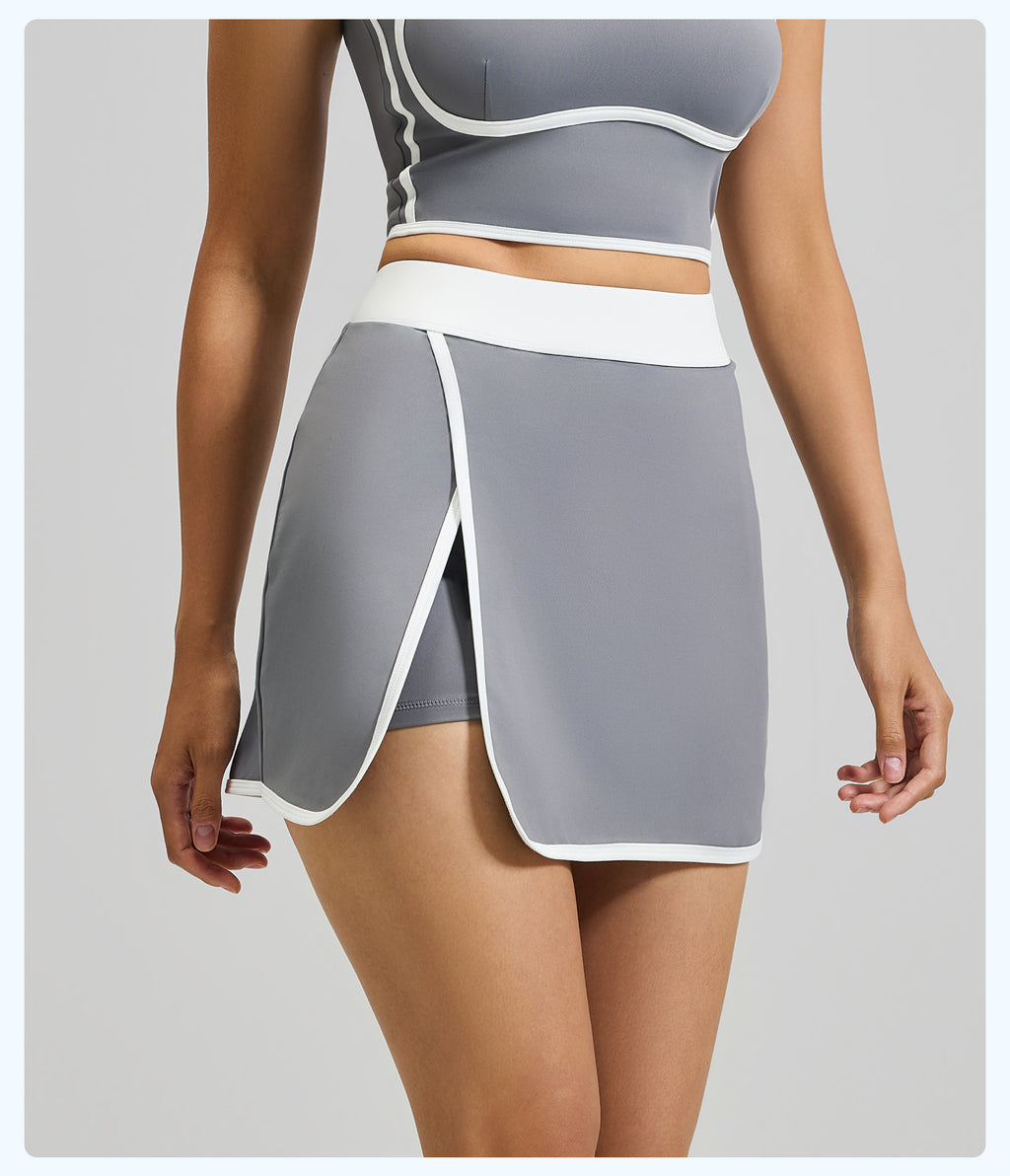 Sports Skirt, Built-in Shorts with Pocket