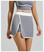 Sports Skirt, Built-in Shorts with Pocket