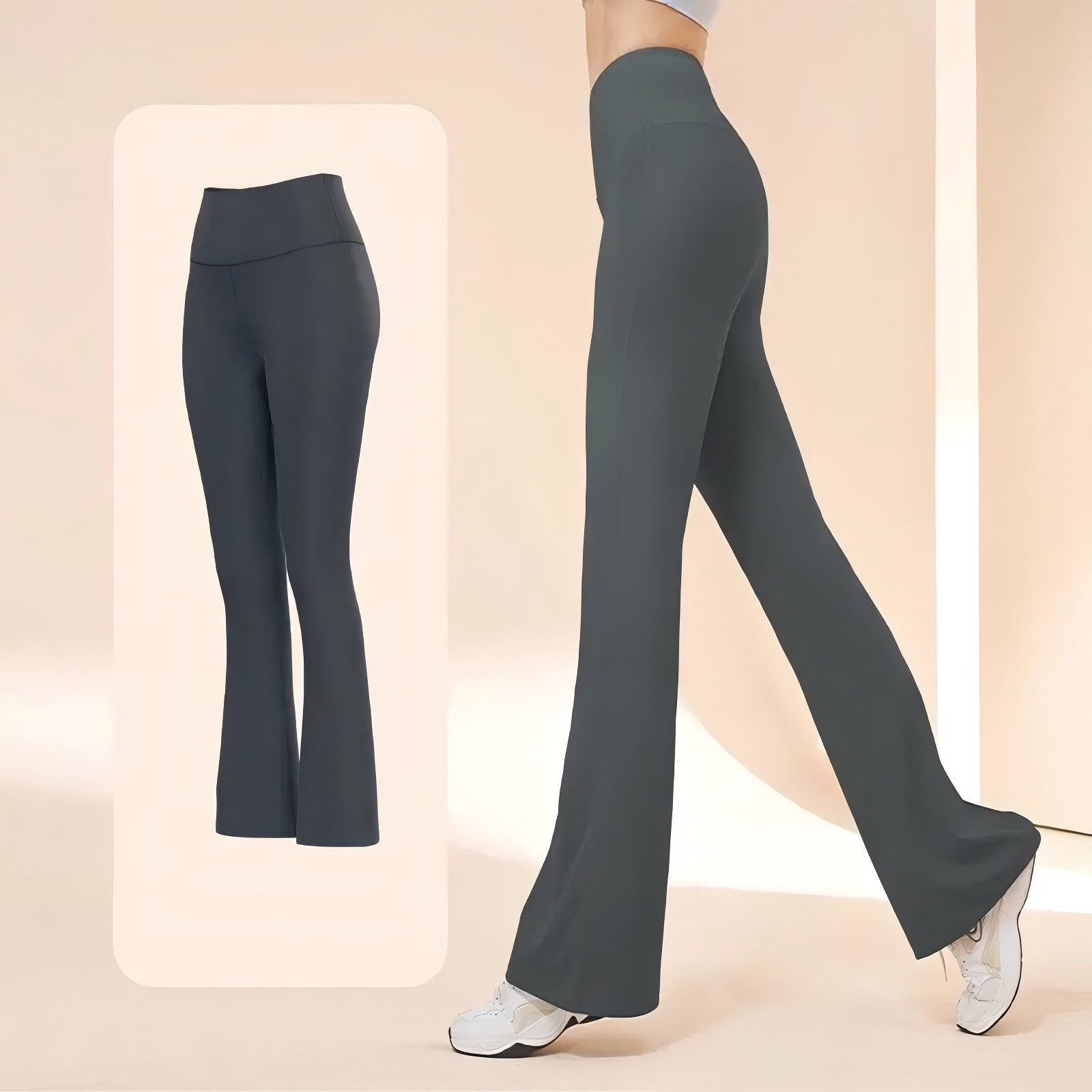 High Waisted Flare Yoga Pants