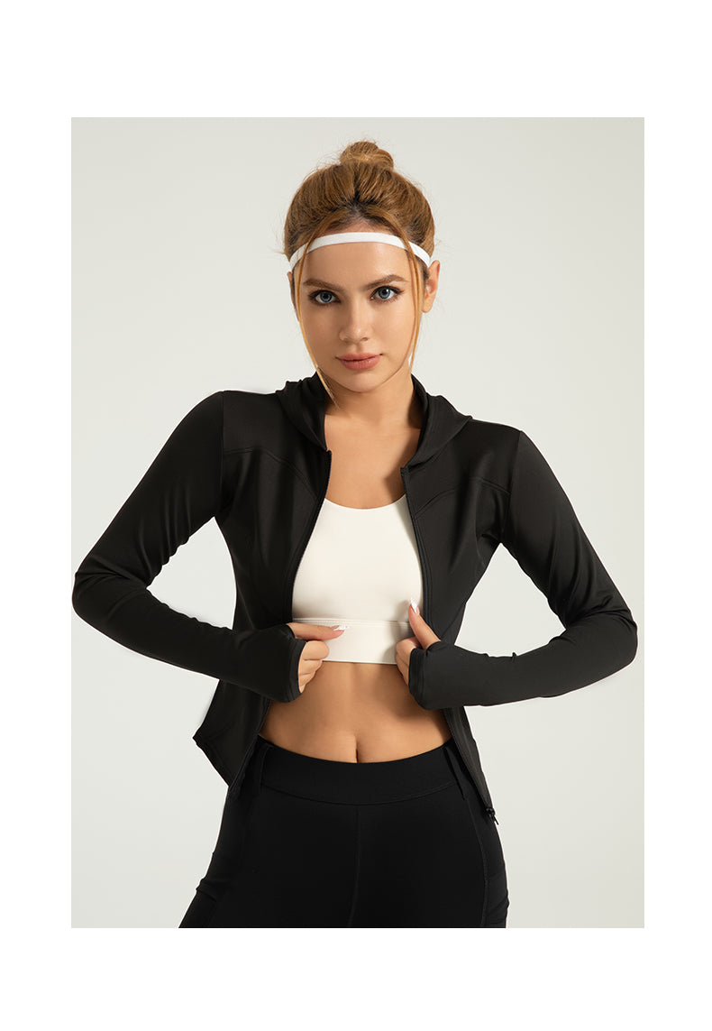 Slim Fit Zip Up Hoodie